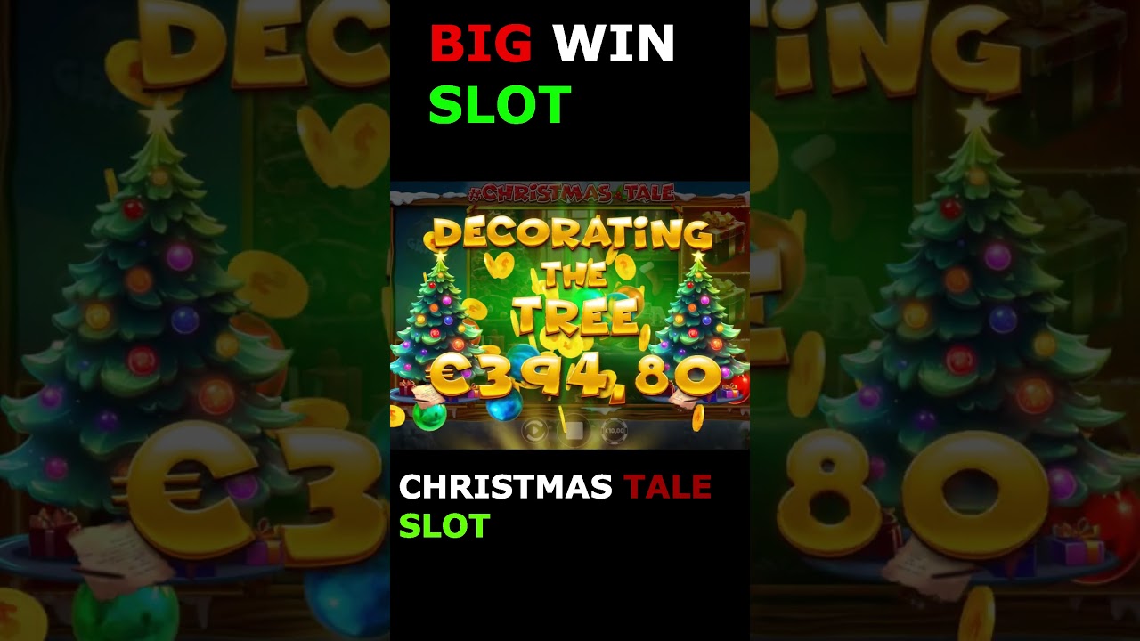 BIG WIN Slot Christmas Tale | Festive Bonuses + Huge Free Spins! Video