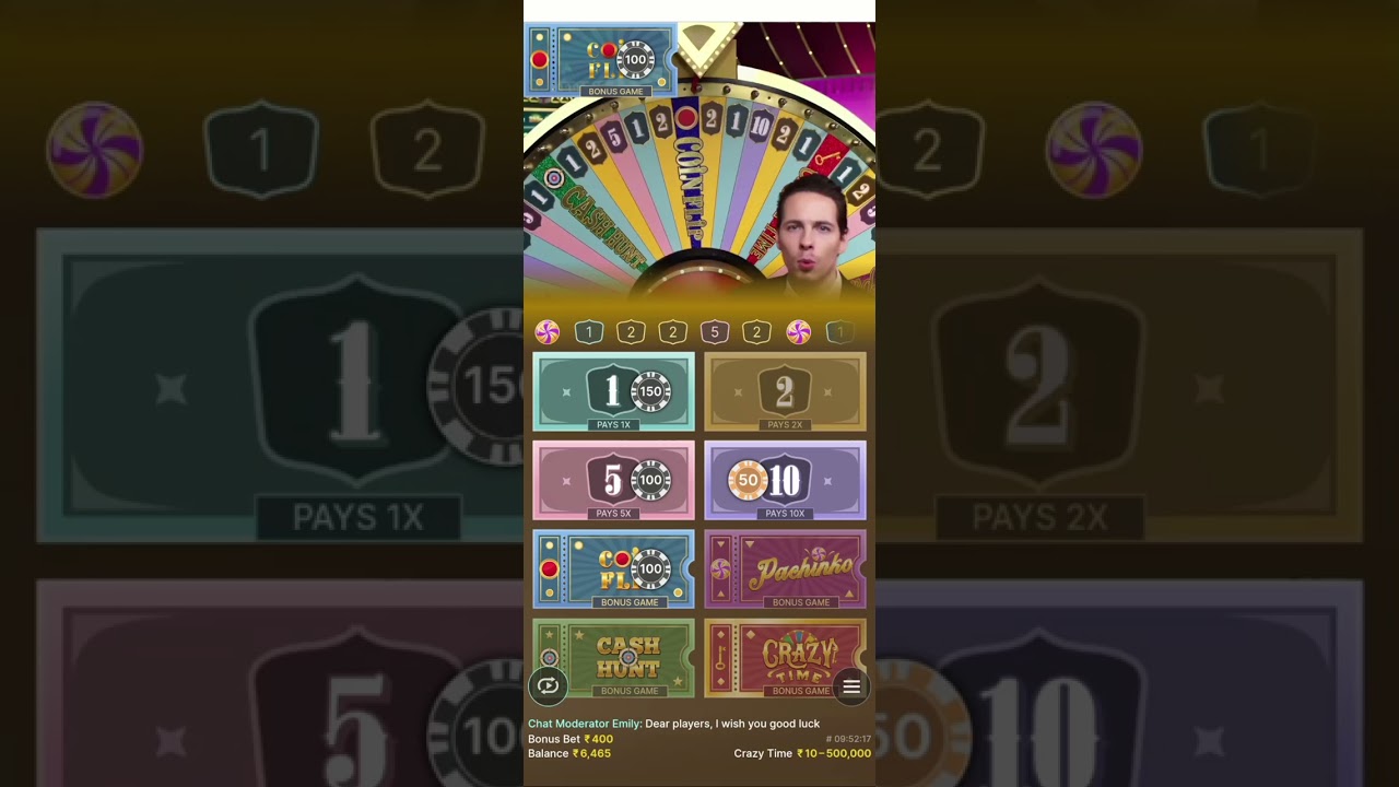Big win crazy time live casino games on Pachinko 10x win Video