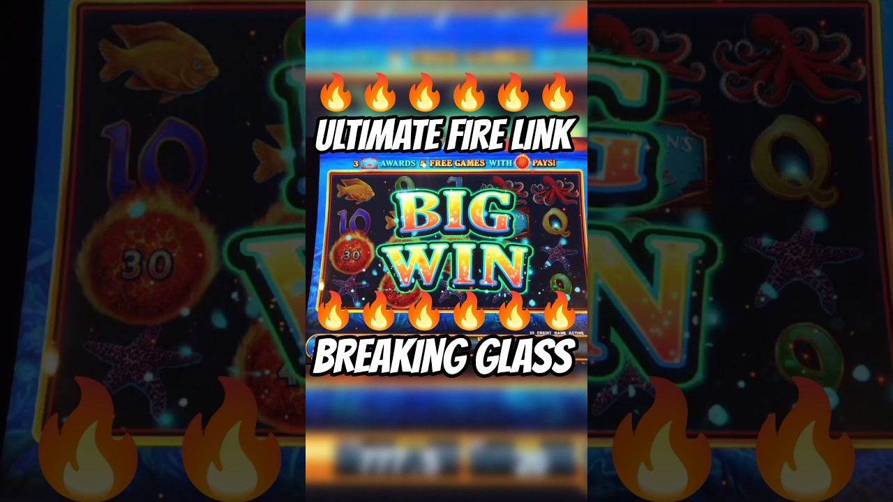 ULTIMATE FIRE LINK BIG WIN!! #slots #casino #gambling Video