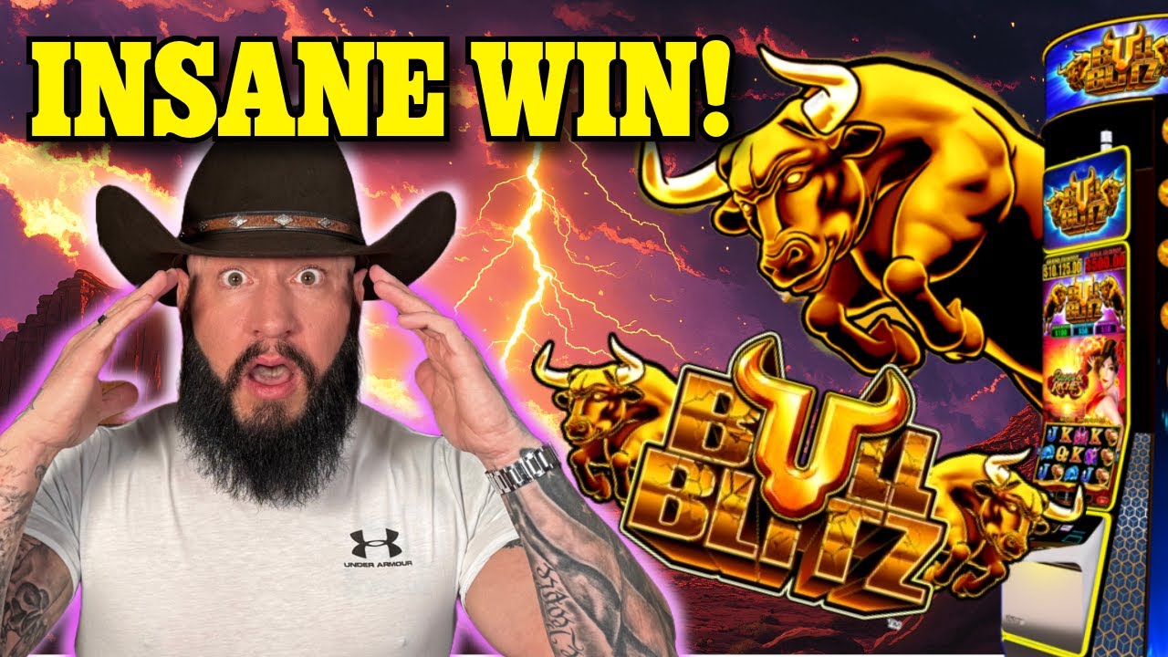 INCREDIBLE WIN on Bull Blitz Slot! Amazing Turn Around and Big Jackpot! Video