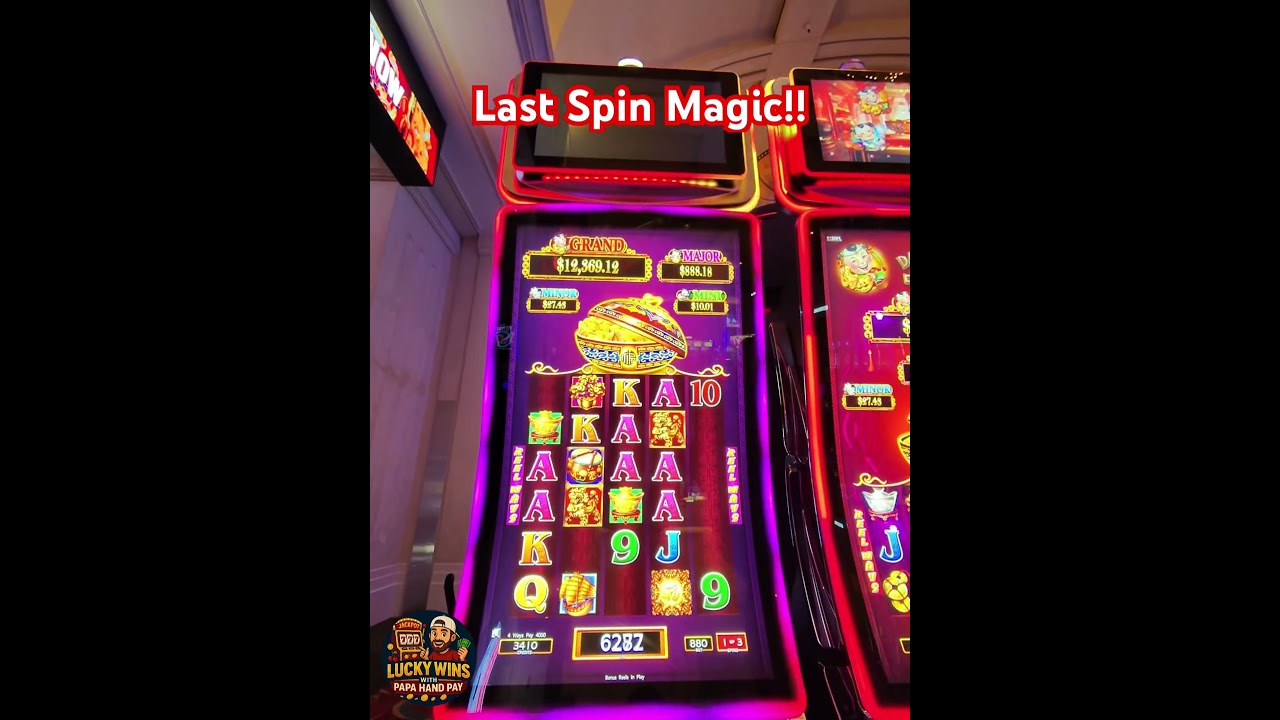 LAST SPIN MAGIC!! Big Win on Dancing Drums as We Leave Winstar Casino #shorts #casino #slot Video