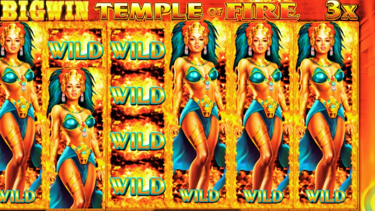 BIG WIN Slot - Temple of Fire on IGT: Super Bonus Jackpot! Video