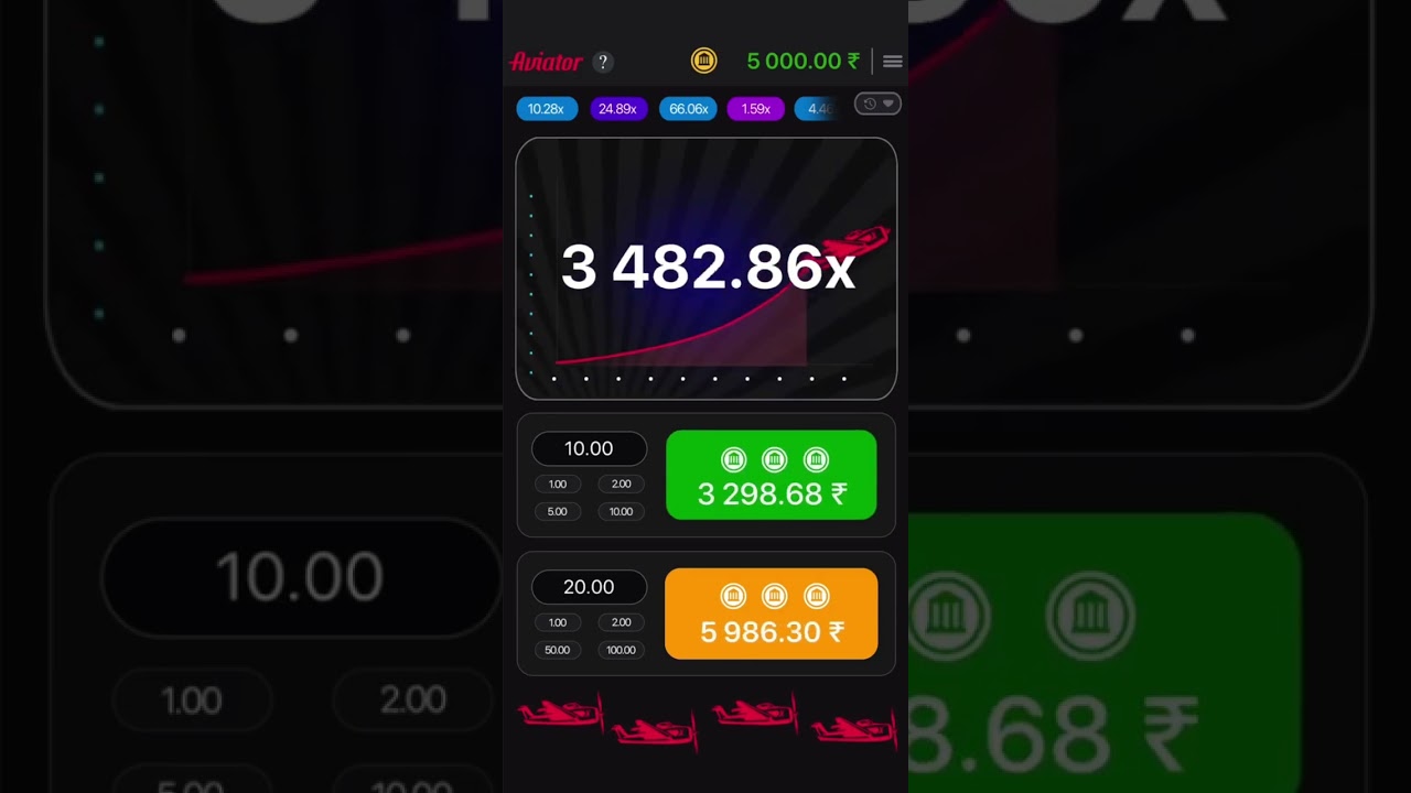 Aviator Gameplay and Quick Big Win #casinofun #slot #vegas Video