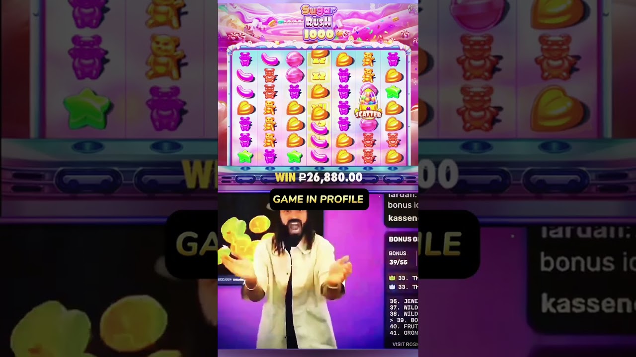 BIG WIN SLOT SUGAR RUSH | #shorts #casino #slots Video