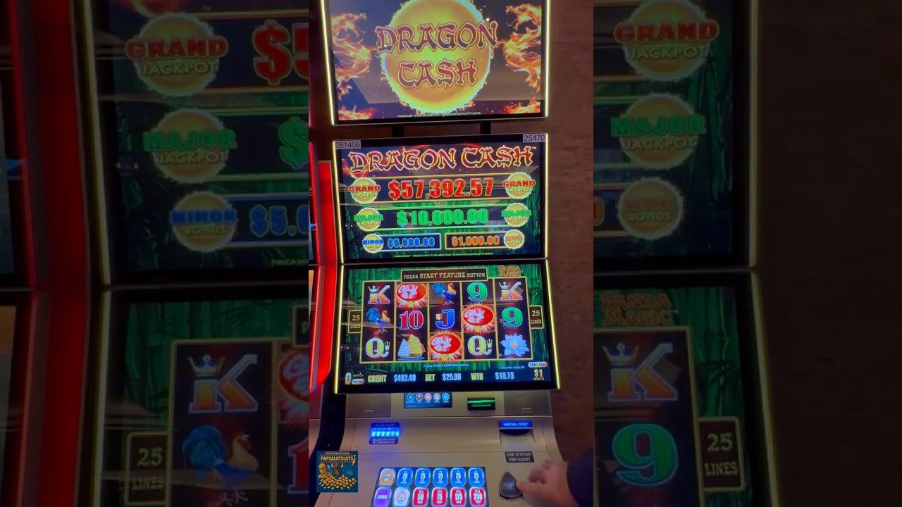 Dragon Cash Panda Magic $25 BONUS - BIG WIN or BUST?! #dragoncash #slots #reels #fyp #tiktok #shorts Video
