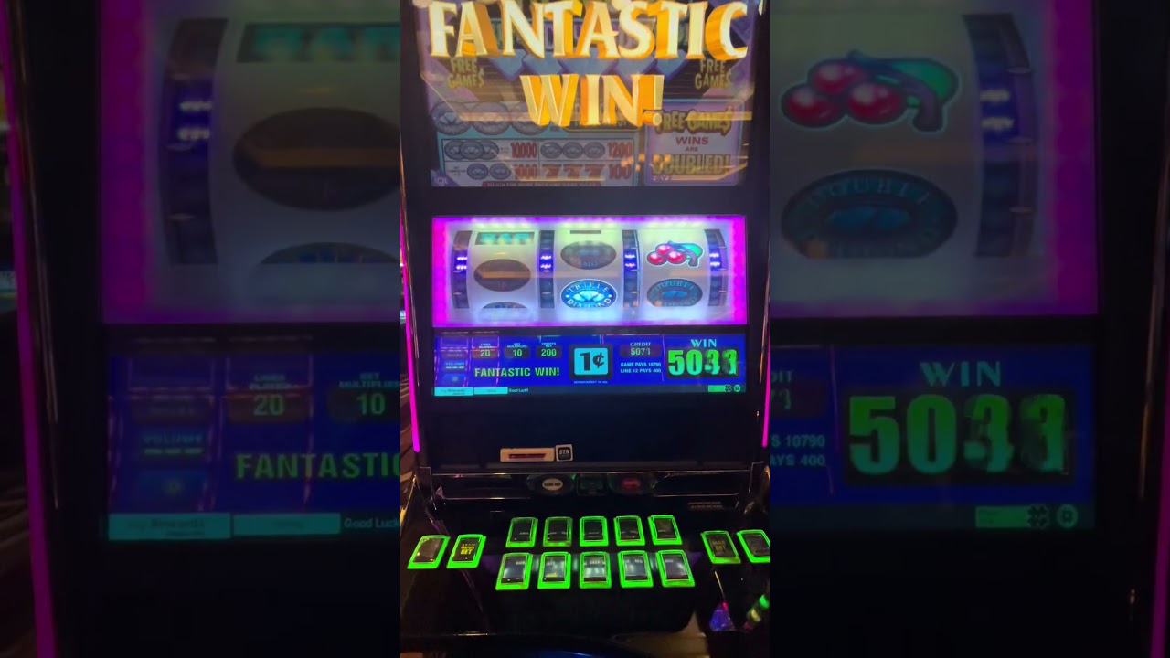 How Much??? Nice win on a penny slot machine slots bigwins casinoshorts casino epicwin money Video