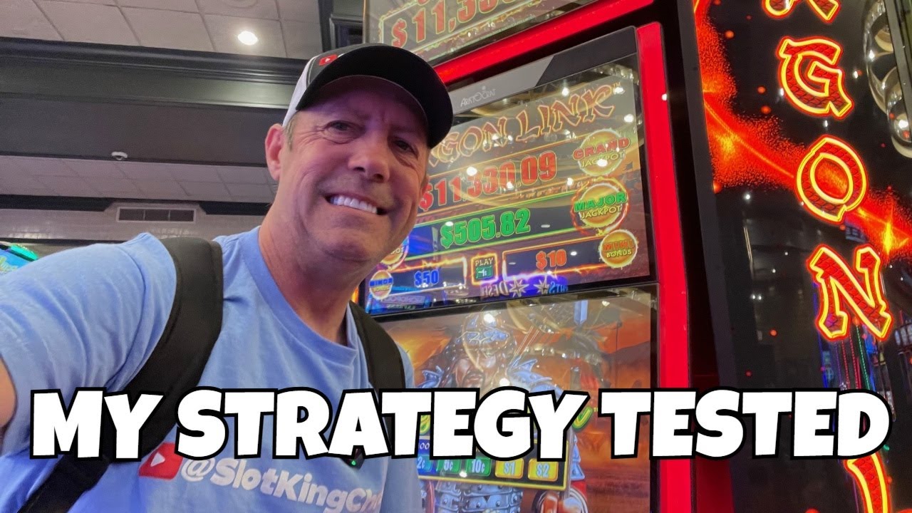 I Tried My Slot Strategy Again…Dragon Link BIG WIN! Video