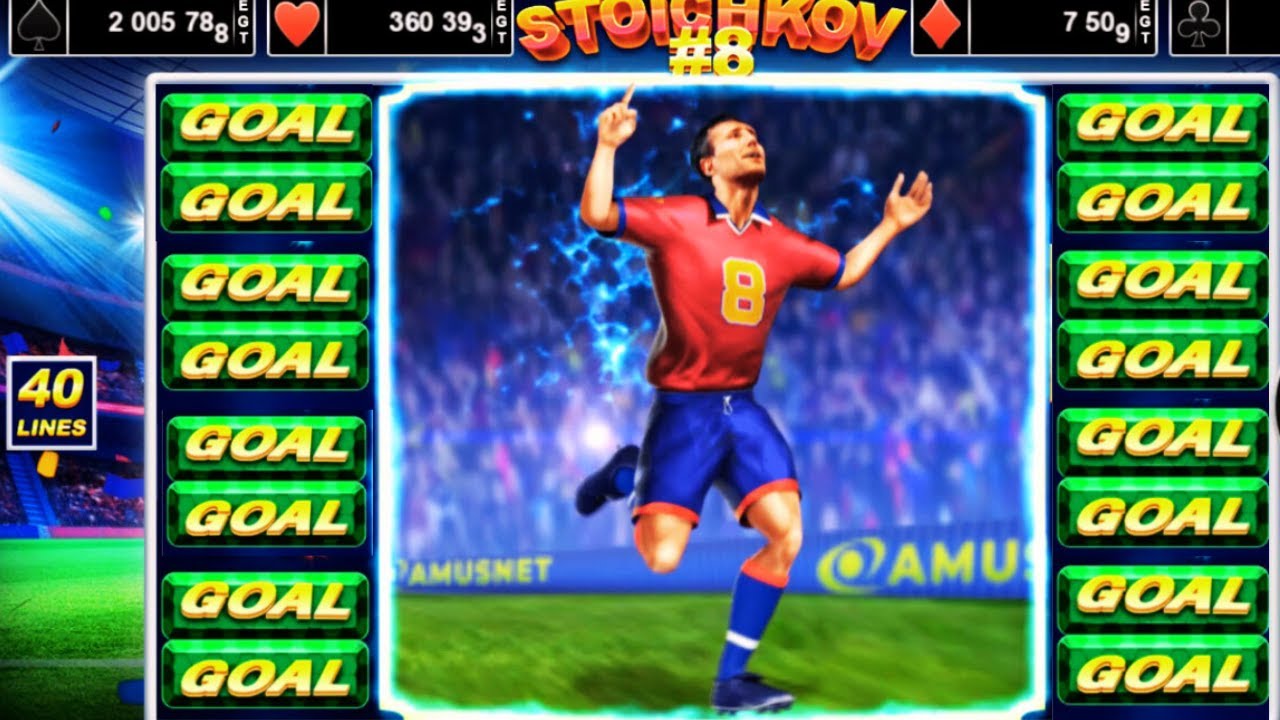BIG WIN on New EGT Slot Stoichkov ! Video
