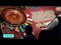 BIG WIN $, IN ROULETTE LIVE GAME CASINOGAMES SLOT landbasedroulette Video