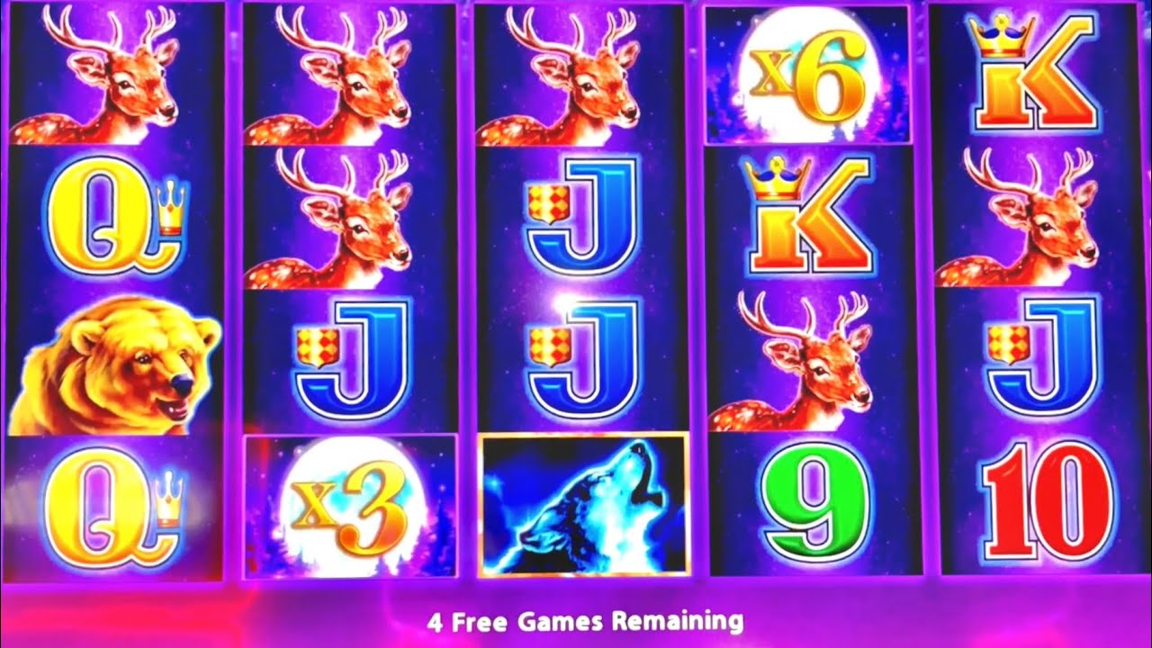 MULTIPLE FREE GAMES WITH BIG WINS #slotman #casino #timberwolfdeluxe Video