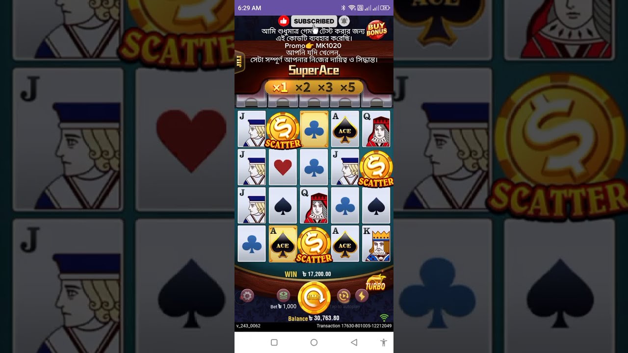 Super Ace Jili Slot Gameplay | 4k to 120k big win Video