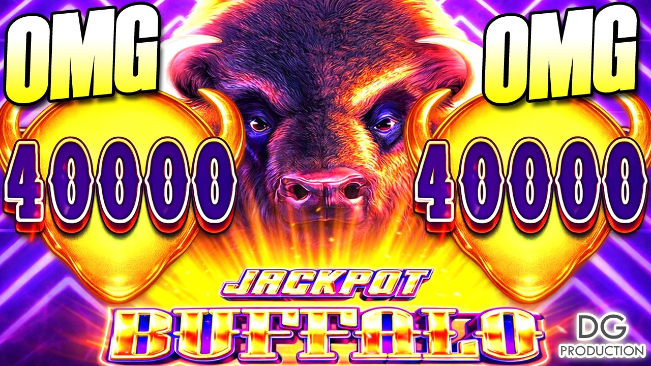 OMGBIG WIN DOUBLE UP JACKPOT BUFFALO SLOT MACHINE REVEAL LAS VEGAS GRAND CASINO GAME WOW EL CORTEZ Video