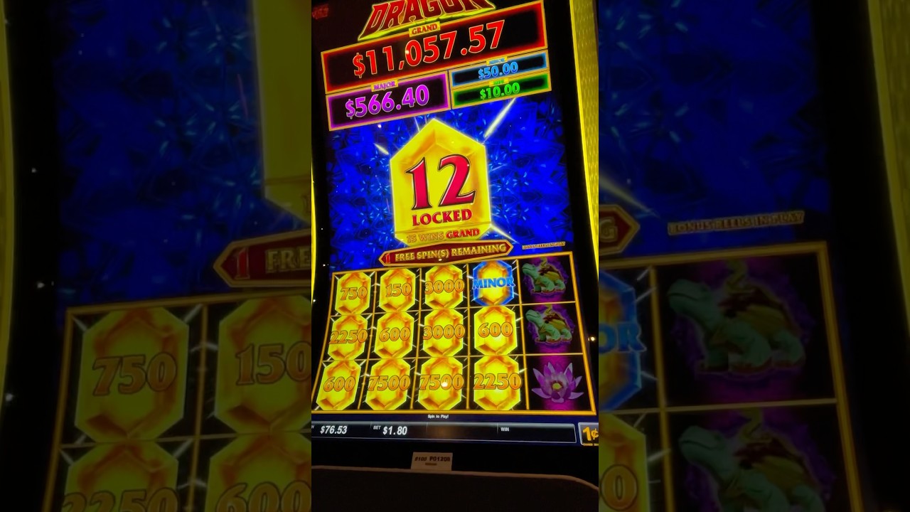 HUGE WIN #jewelofthedragon #jackpot #bigwin #slotmachine #casino #lasvegas Video