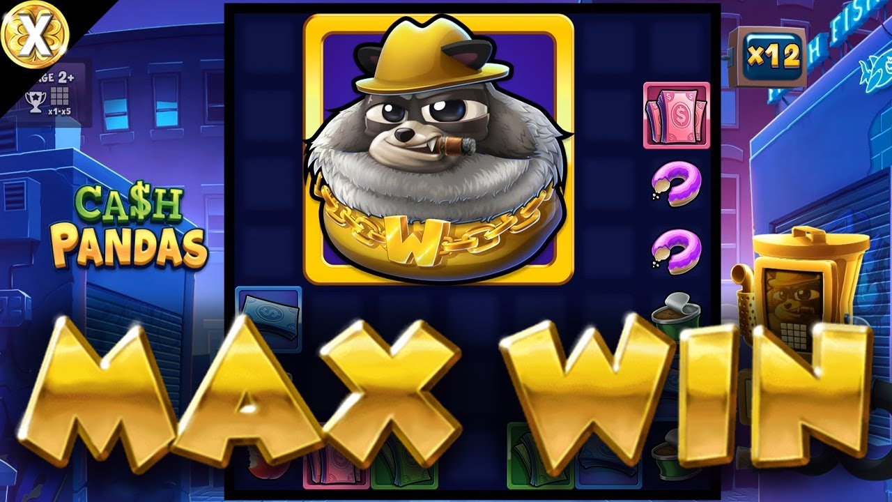 MAX WIN on Cash Pandas Slot EPIC Big WIN! (Slotmill) Video