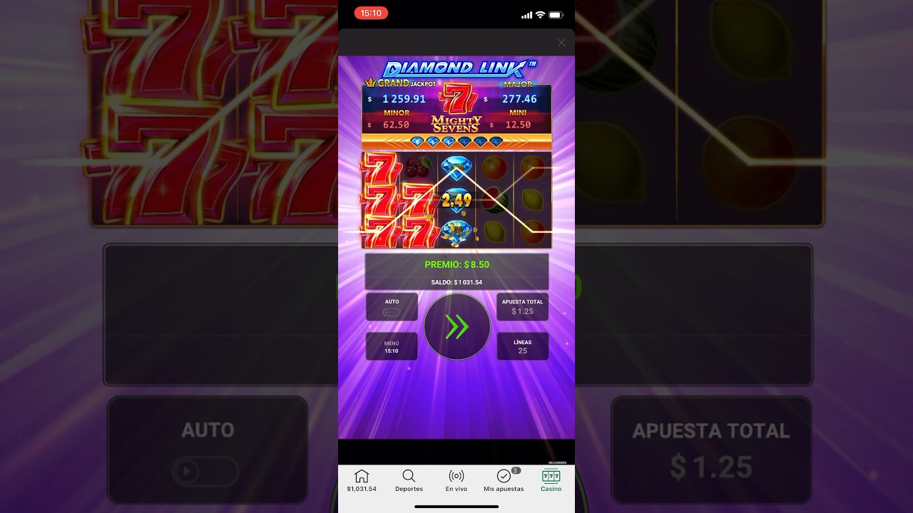 Mighty Sevens Diamond Link Slot BIG WIN ($. Bet Spin) | Bet Casino App Video