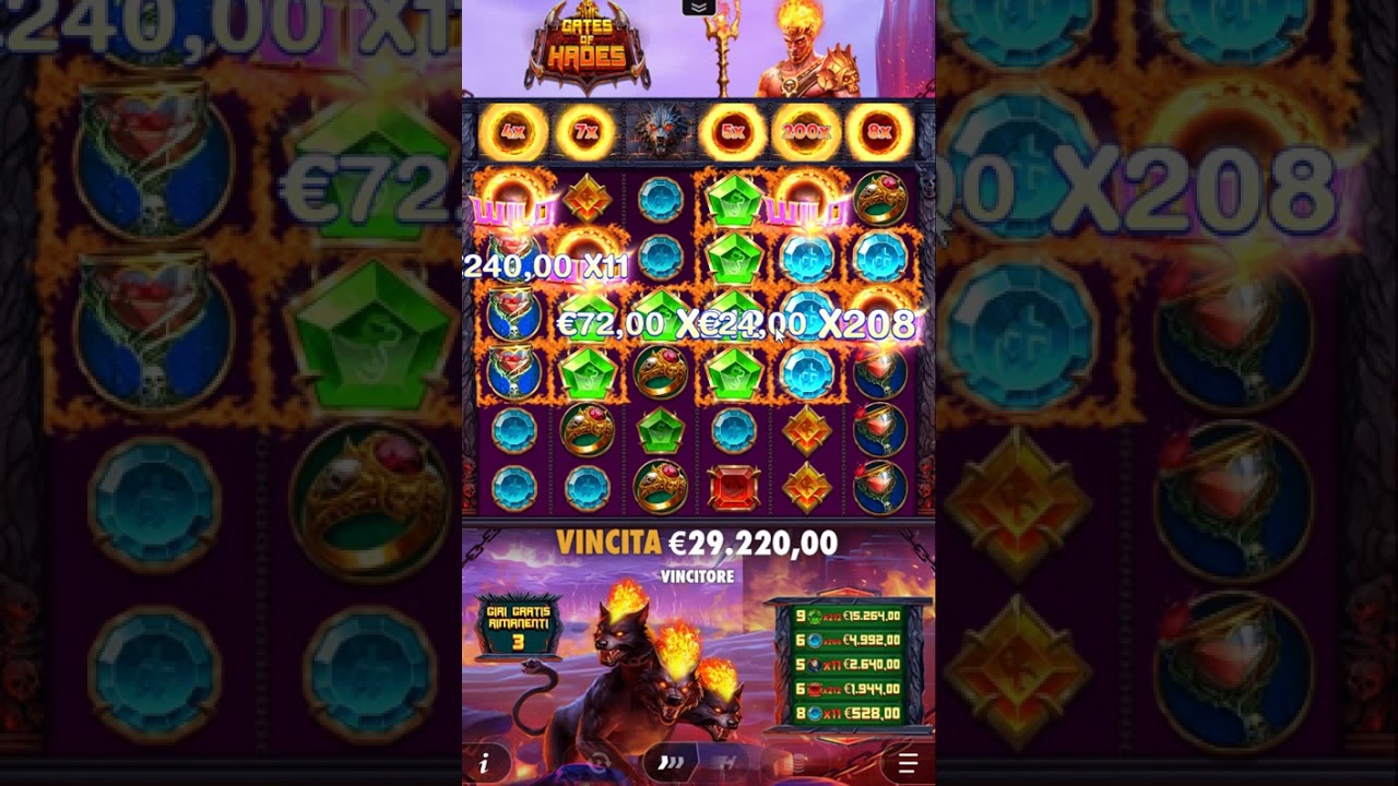 Gates of Hades Slot Game Big Win Lucky Spin #Shorts Video