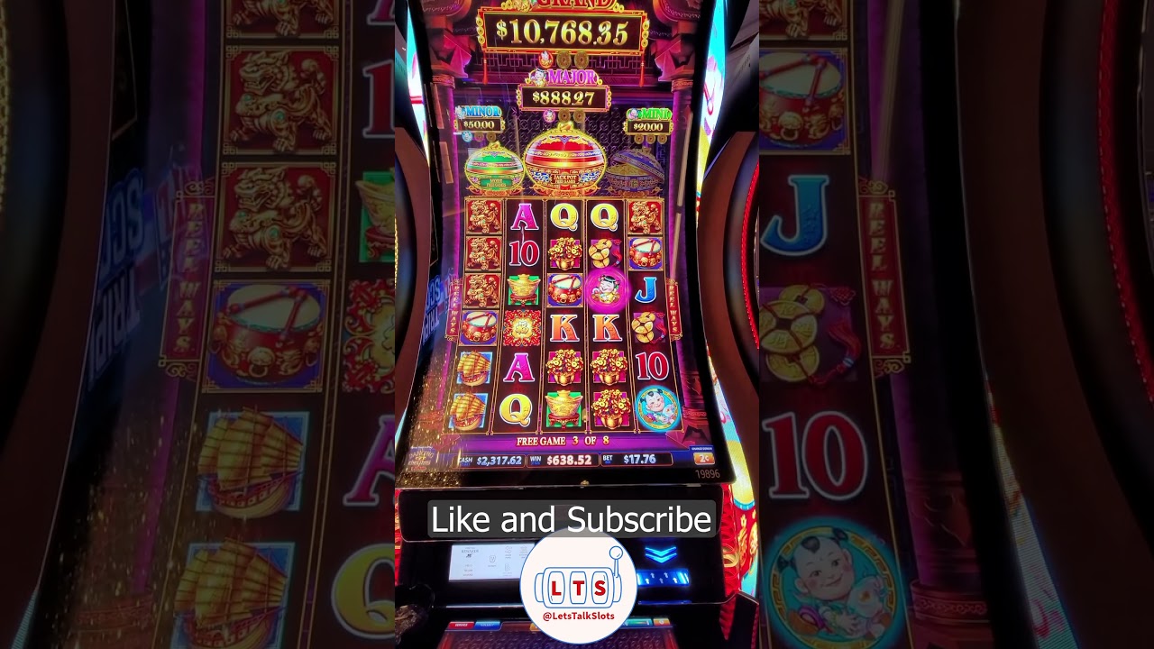 Dancing Drums Link Slot Machine Jackpot Handpay Big Win Video