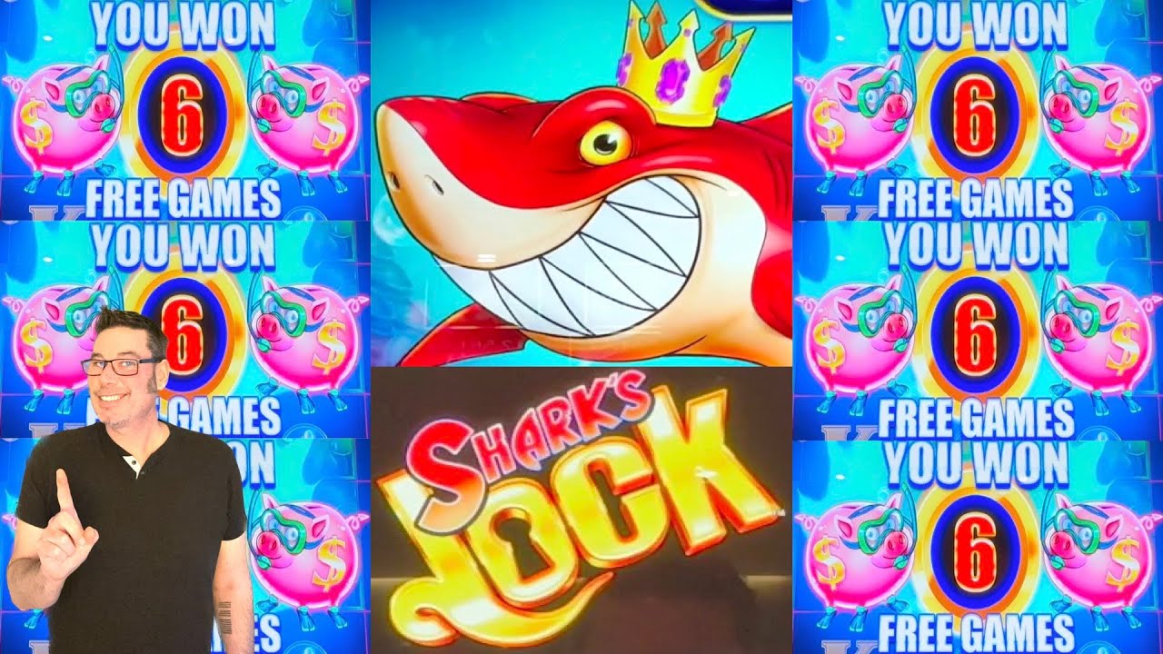 OINK OINK!! Popping Piggies for BIG WINS on Sharks Lock!!! Video