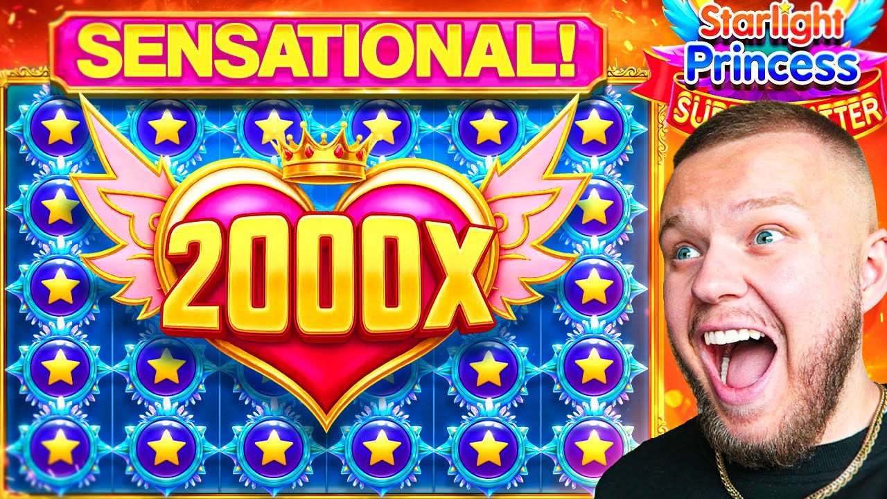 THE LUCKIEST STARLIGHT PRINCESS SESSION EVER!? (Big Slot Win!?) Video
