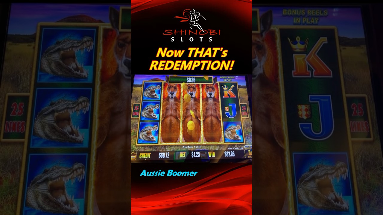 Now THAT&;s Redemption! Aussie Boomer BIG WIN Bonus at Resorts World shinobislots shorts shortfeed Video