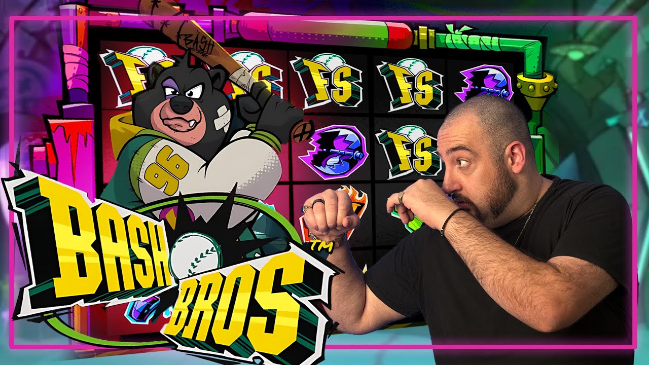 Bash Bros Slot - CHAOS CREW VIBES?! Big Wins & Double Trouble from Hacksaw Gaming! Video
