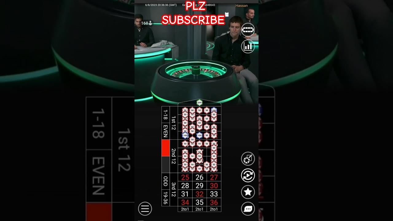 Roulette#bigwin#casino#game#roulettejackpot#viral#onlinegame#livecasino#roulettewheel#spinwheel Video