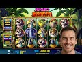 Jumbo Safari Slot BIG WIN! Wild Bonus Feature & Massive Payout! Video