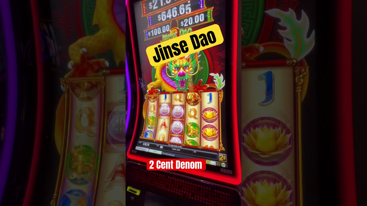 Jinse Dao Dragon Slot Machine “BIG WIN” with Dragon Helper Video