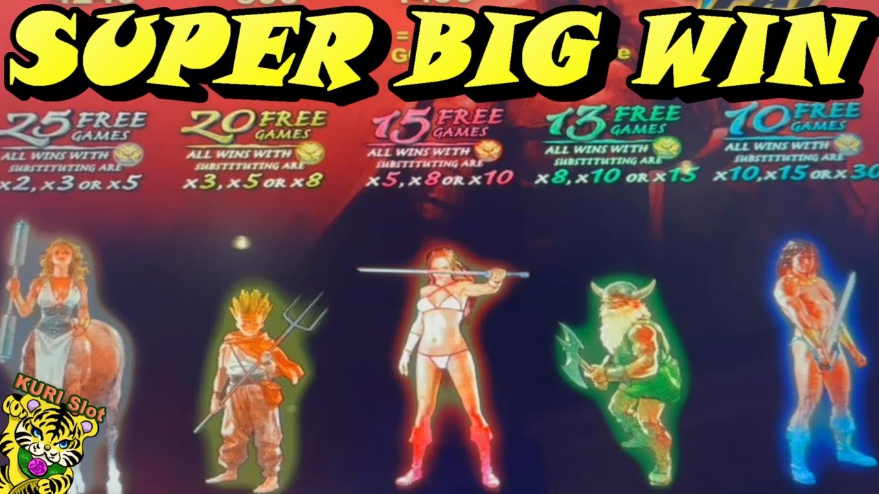 SUPER BIG WIN !! OLD MACHINES ARE THE BEST !DOLLAR STREAK / GOLDEN AXE / TRIPLE DOUBLE DIAMOND 栗 Video