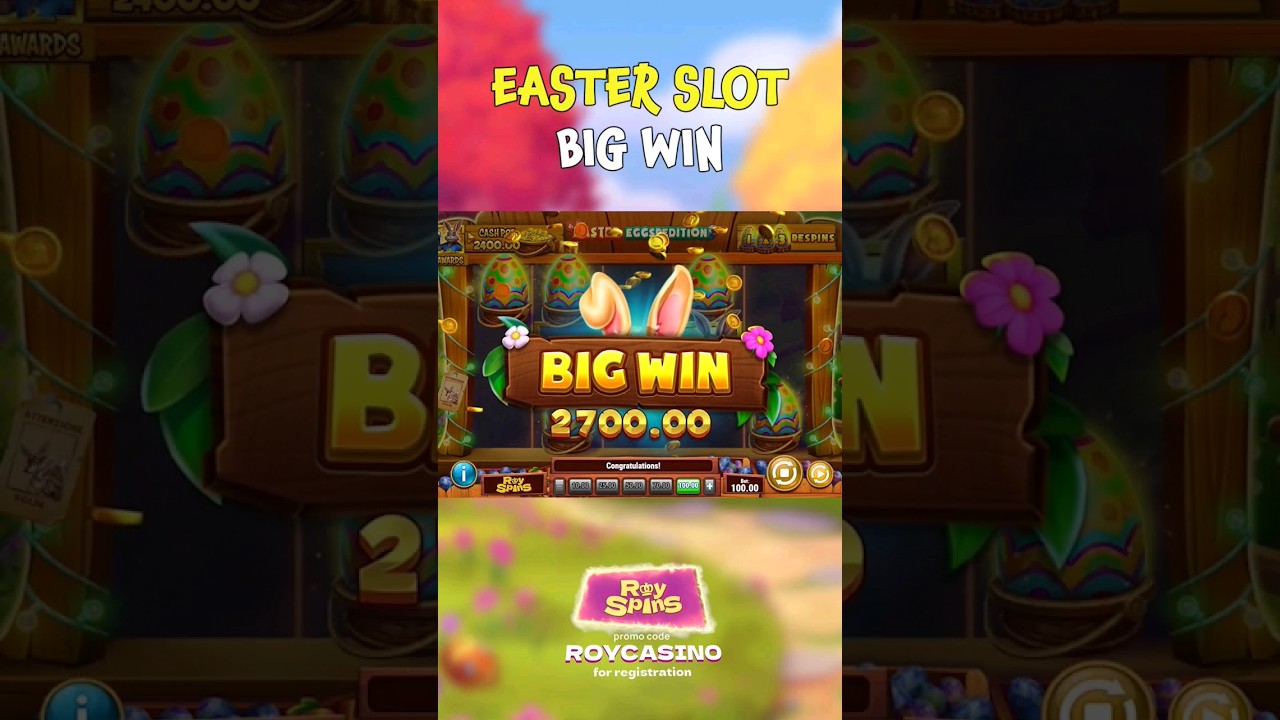 Big win on New Easter slots | casino Video