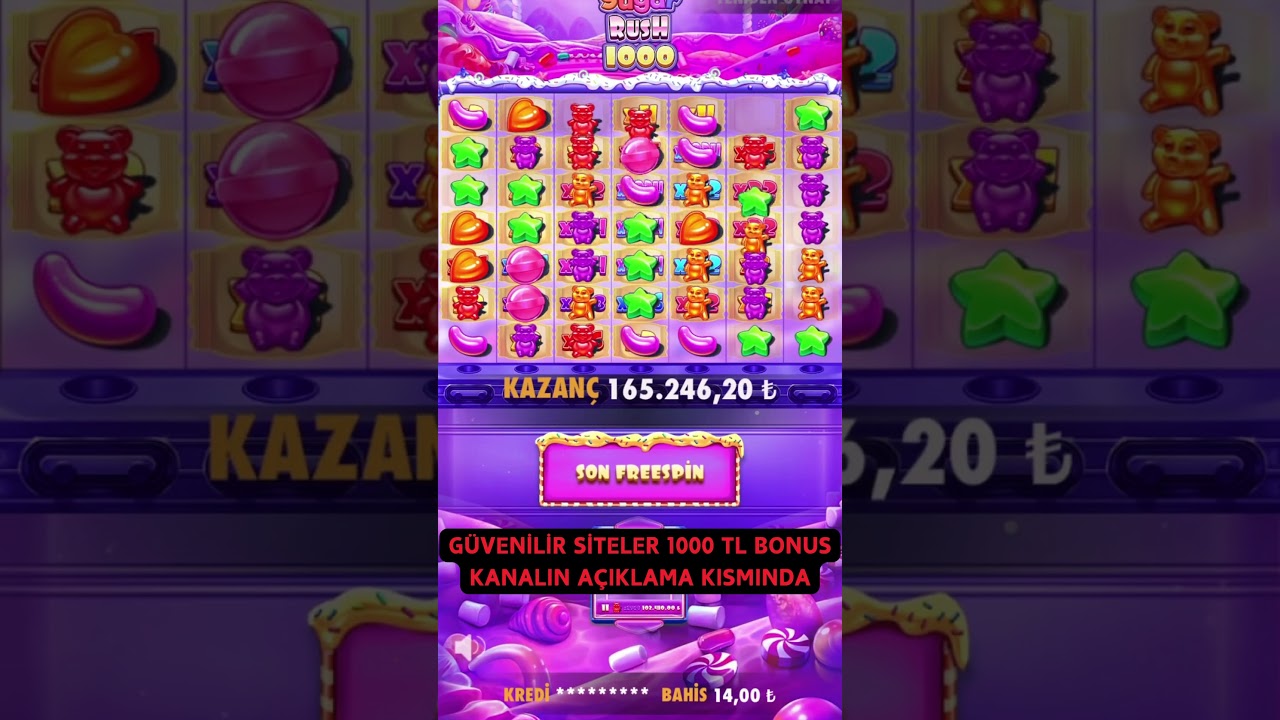 Sugar Rush 1000 Big Win - #slot #shorts #casino Video
