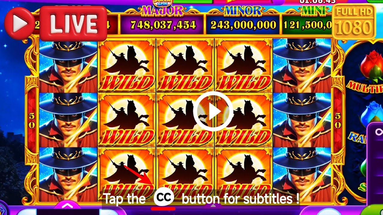 [Live] Cash Tornado™ Slots - Zorro’s Blade Huge Big Win, Free Spins & Epic Jackpot ️ Slots 2025 Video