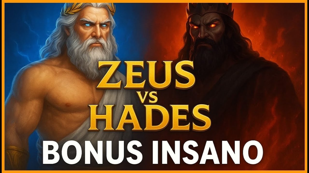 A BATALHA DOS DEUSES! ZEUS vs HADES Slot – BIG WIN INSANA! Video