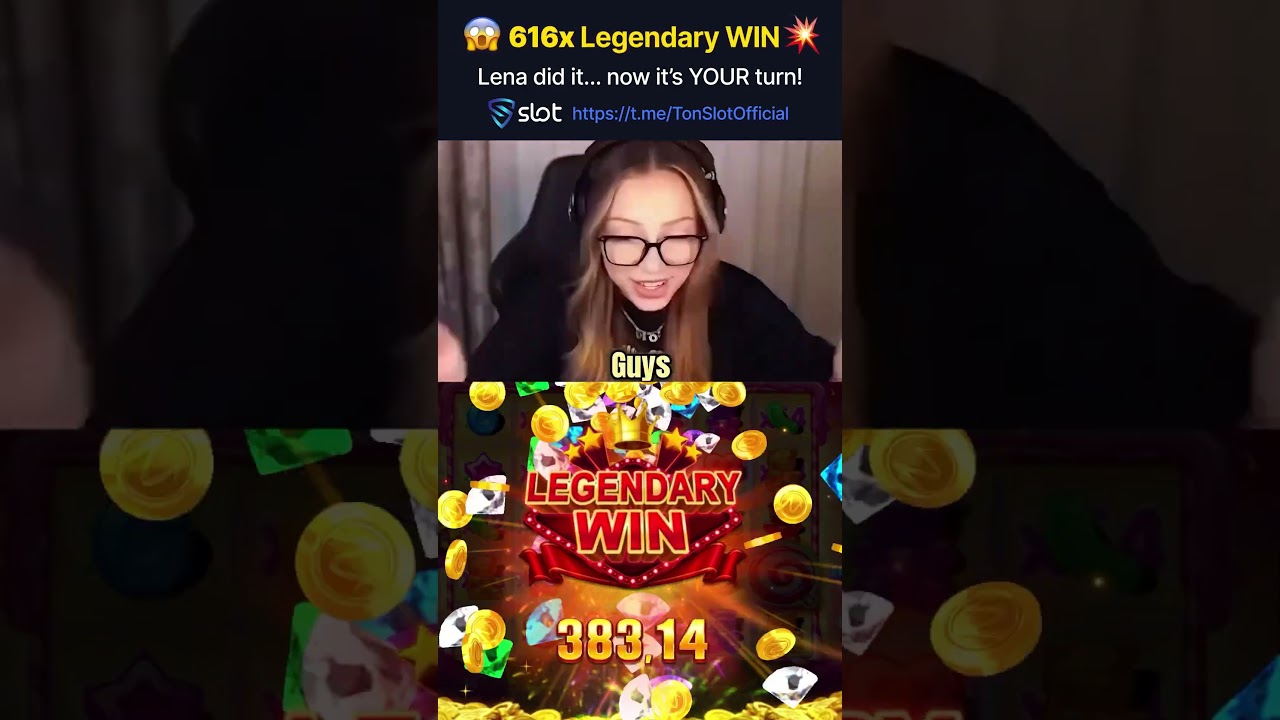 TonSlot | Lena’s Legendary x Win – Crypto Slot Madness! Video