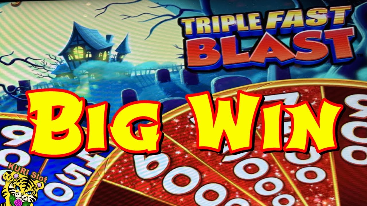 WOW ! FINALLY GOT A BIG WIN !! TRIPLE FAST BLAST (PUMPKIN PAYS) Slot (ags)栗スロ Video
