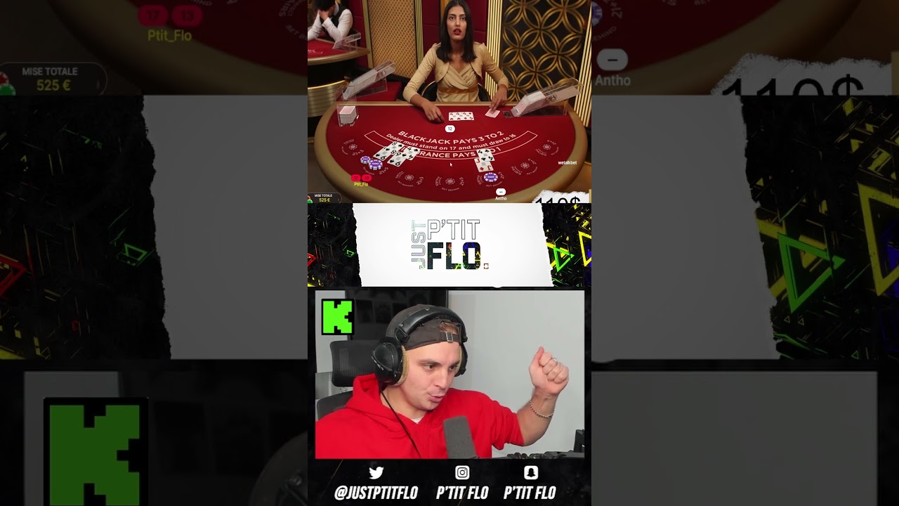 PERFECT PAIRE + SPLIT AU BLACKJACK blackjack bigwin casino gambling lucky Video