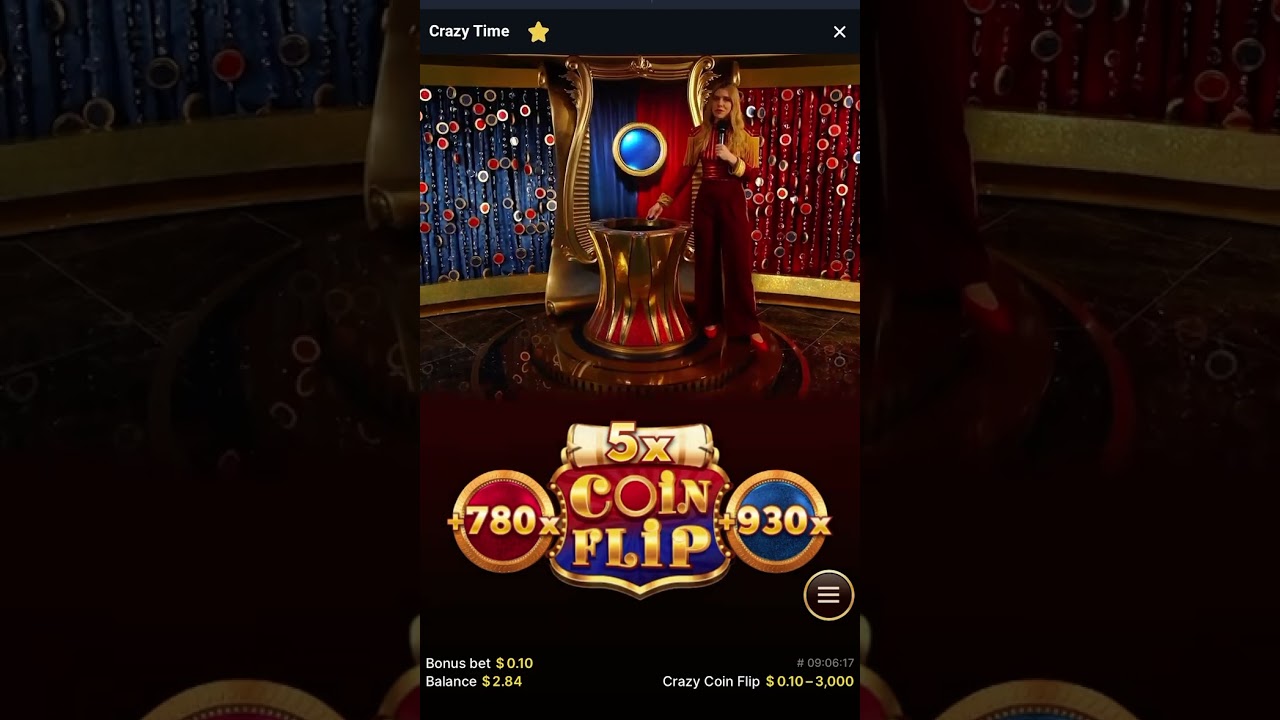 Crazy Time Coin Flip Big Win 50X Top Slot 5000X #crazy​ #crazytime​ #big​ #crazytimebigwinCrazy​ Video