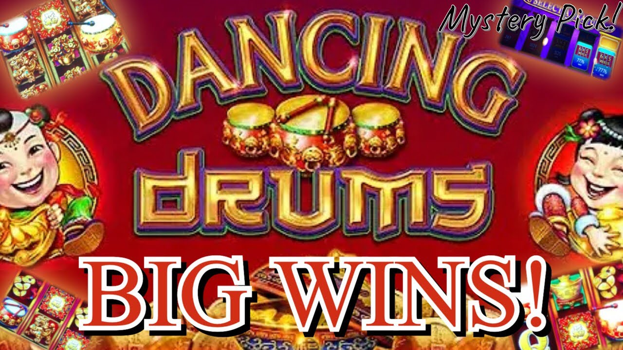 Dancing Drums Slot Machine! Small Bets Big Wins Awesome Bonuses Mystery Pick & Up To $10 Max Bet Video