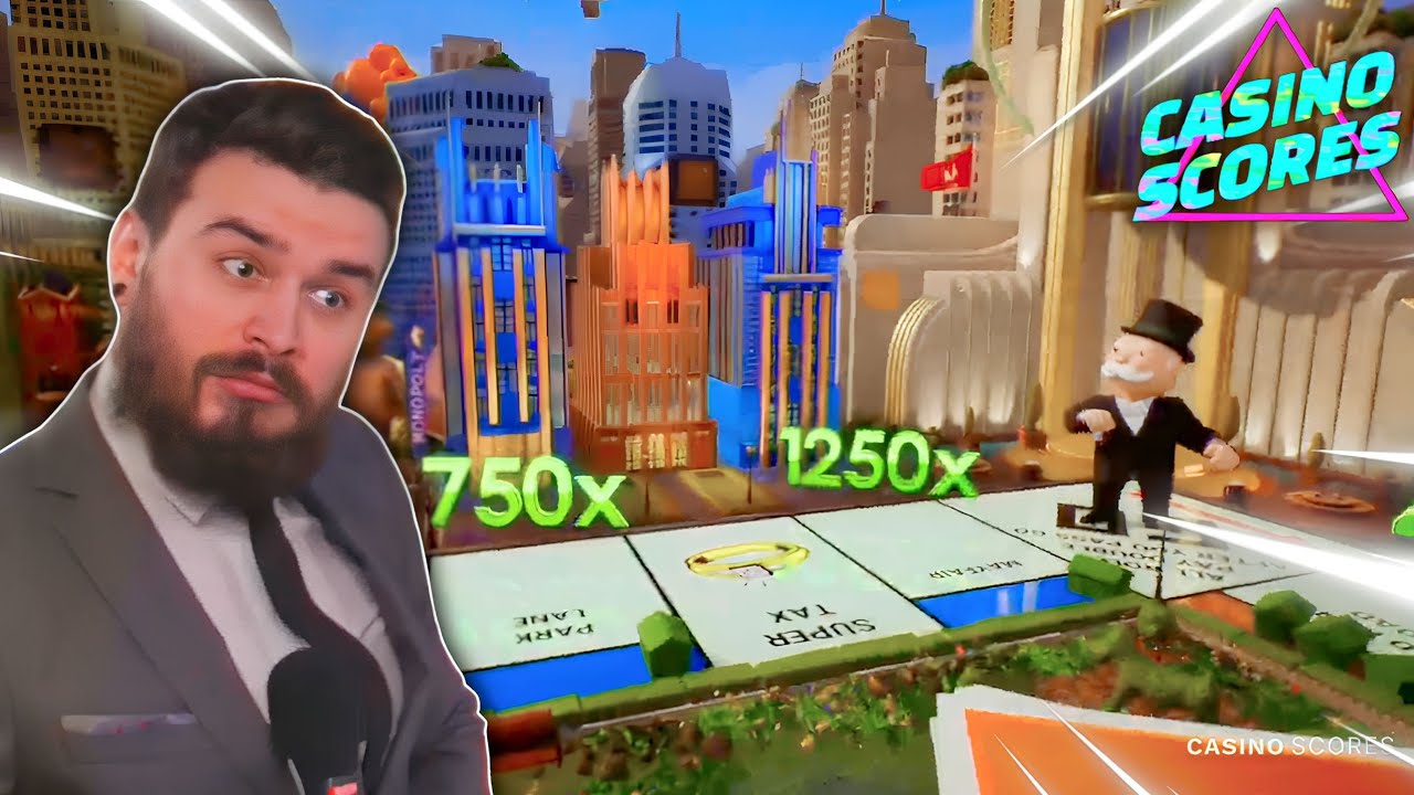 Monopoly big win today,OMG!! Monopoly does crazy things !!! Video