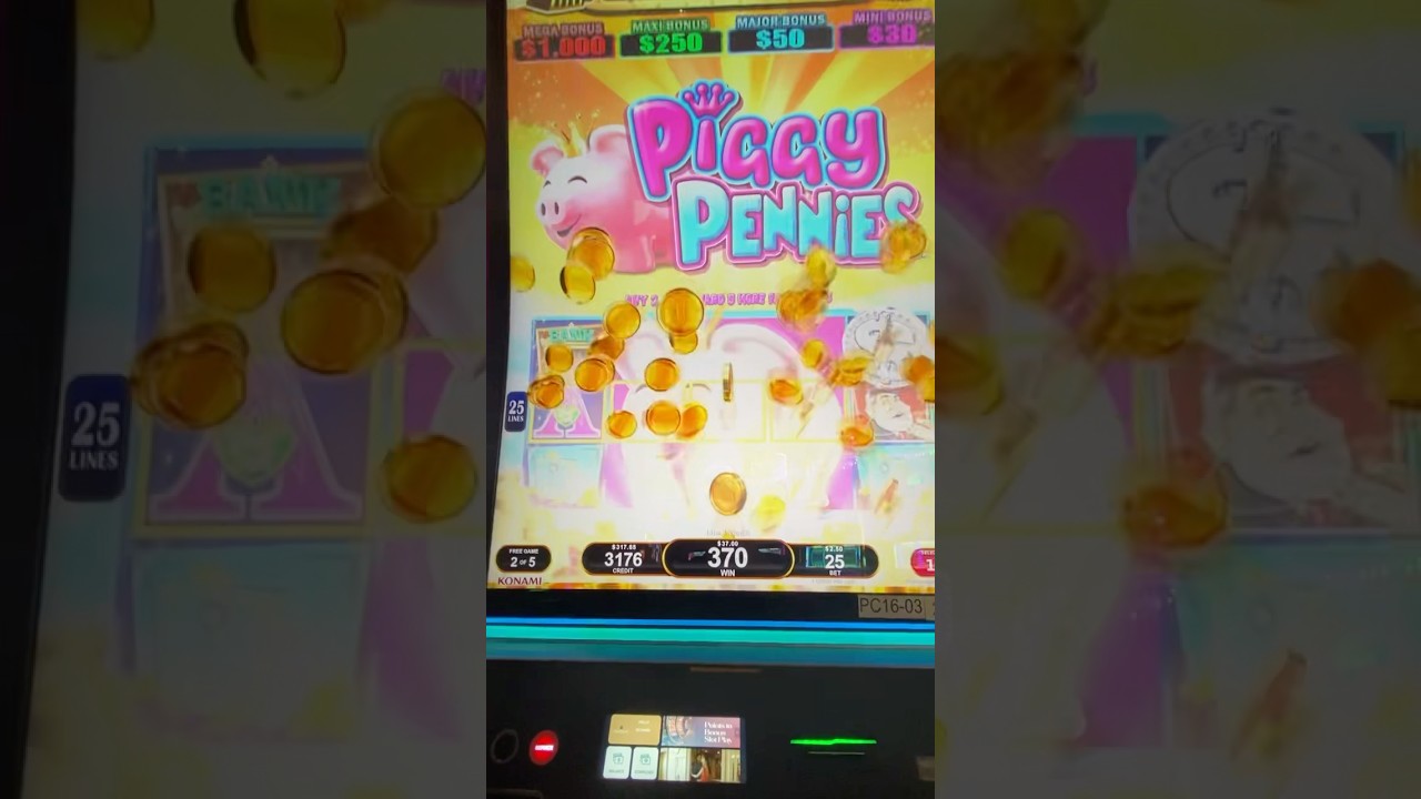 Piggy Pennie’s All Aboard Slot Machine BIG WINS & BONUS ROUNDS! Video