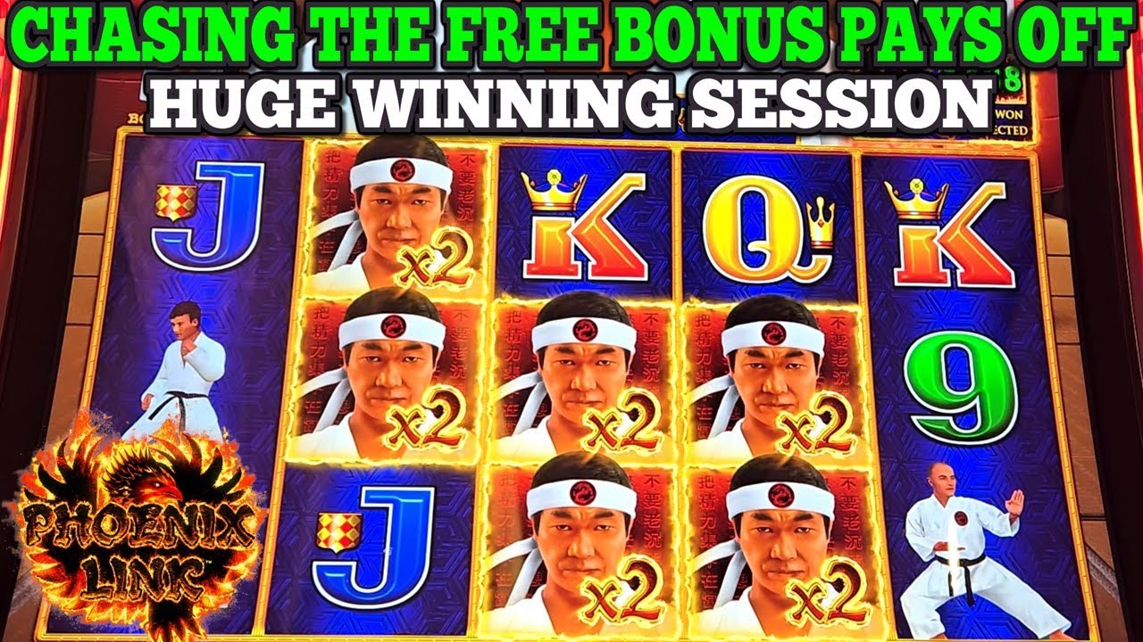 OMG! HUGE WINNING SESSION ON SENSEI MASTER PHOENIX LINK SLOT | Las Vegas Slots #vegas #gambling Video