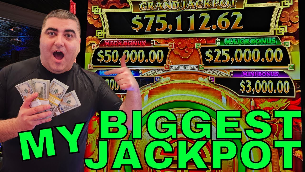$250 Max Bet & BIGGEST JACKPOT On Gong Gong Slot Machine Video