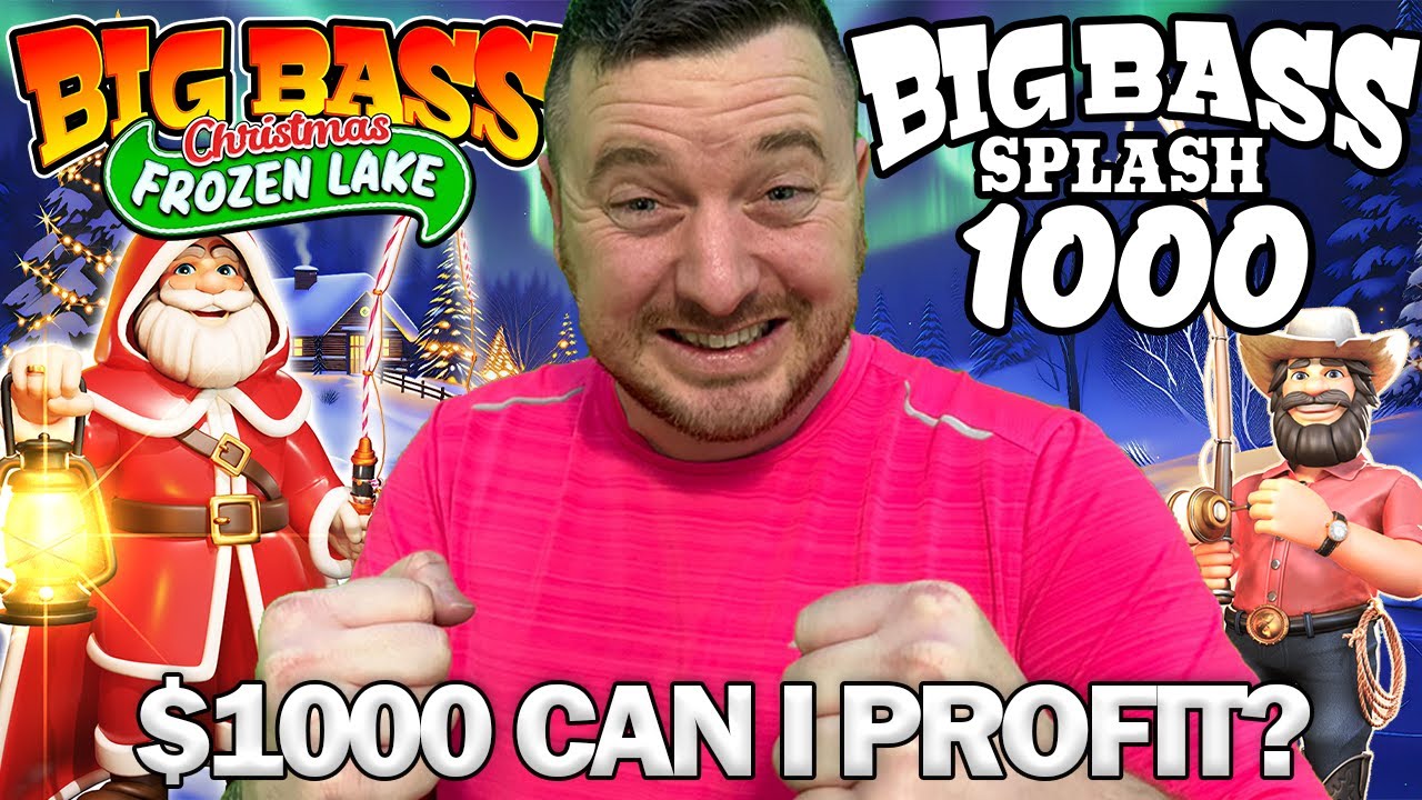 I Took $ To The BRAND NEW Big Bass Frozen Lake and Big Bass Splash ..How Do I Do? Video