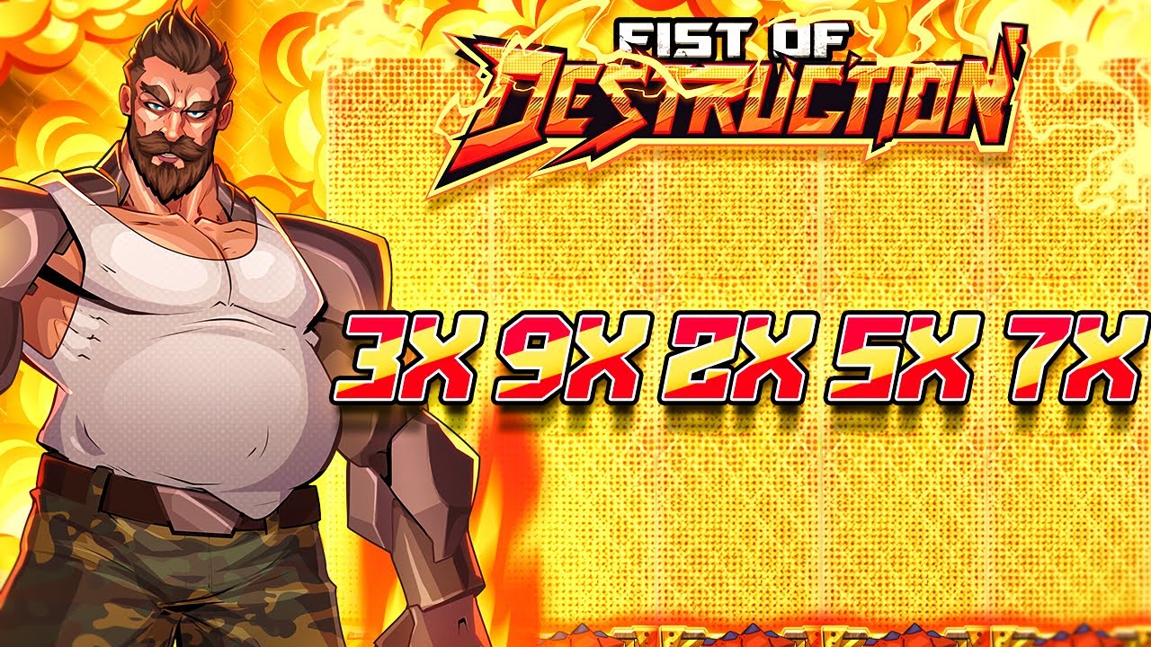 FIST OF DESTRUCTION IS THE BEST SLOT EVER! (Big Win!?) Video