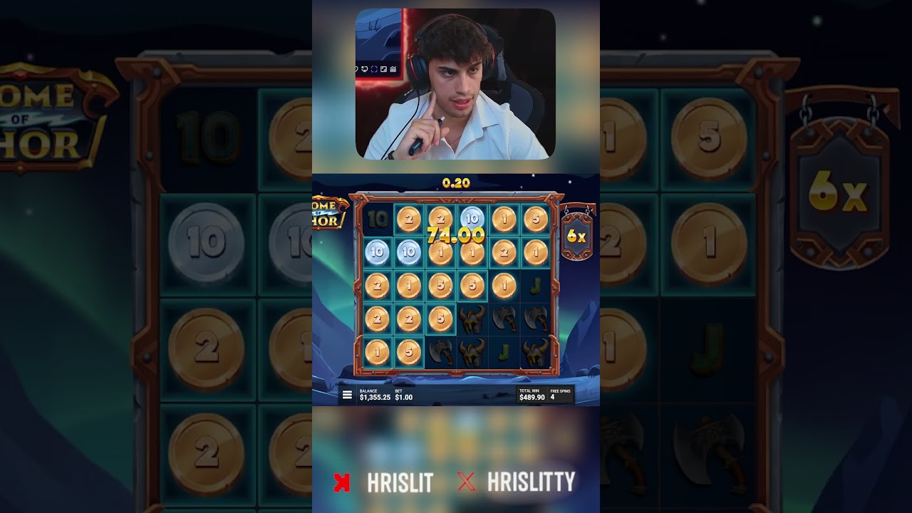 INSANE WIN ON NEW GAME HOME OF THORbigwin shorts Video