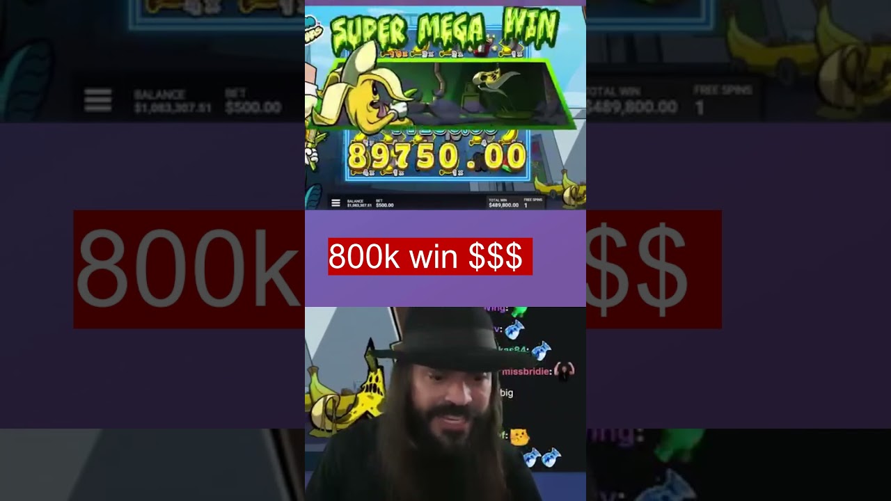 ROSHTEIN HUGE WIN slot casino jackpot gambling win Video