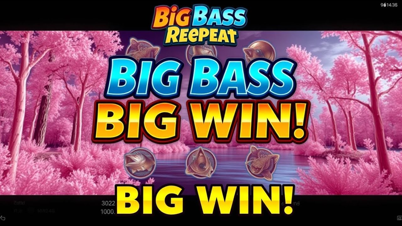 Big Bass Reel Repeat – BIG WIN! Pragmatic Play Slot Gameplay | Bonus Feature & Free Spins Video