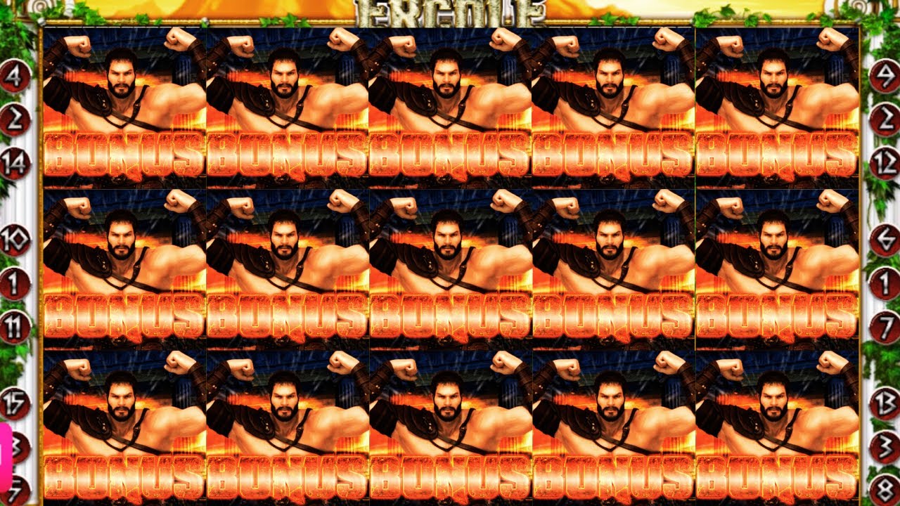 BIG WIN Slot Ercole Epic Bonus Feature on Capecod Slot! Video