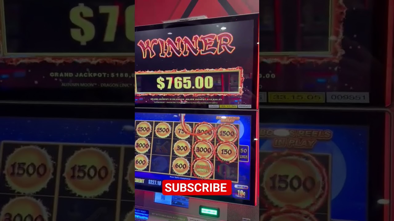 $ Slap, Big Win on Autumn Moon, Dragon Link. slot casino slots brisvegasslots Video