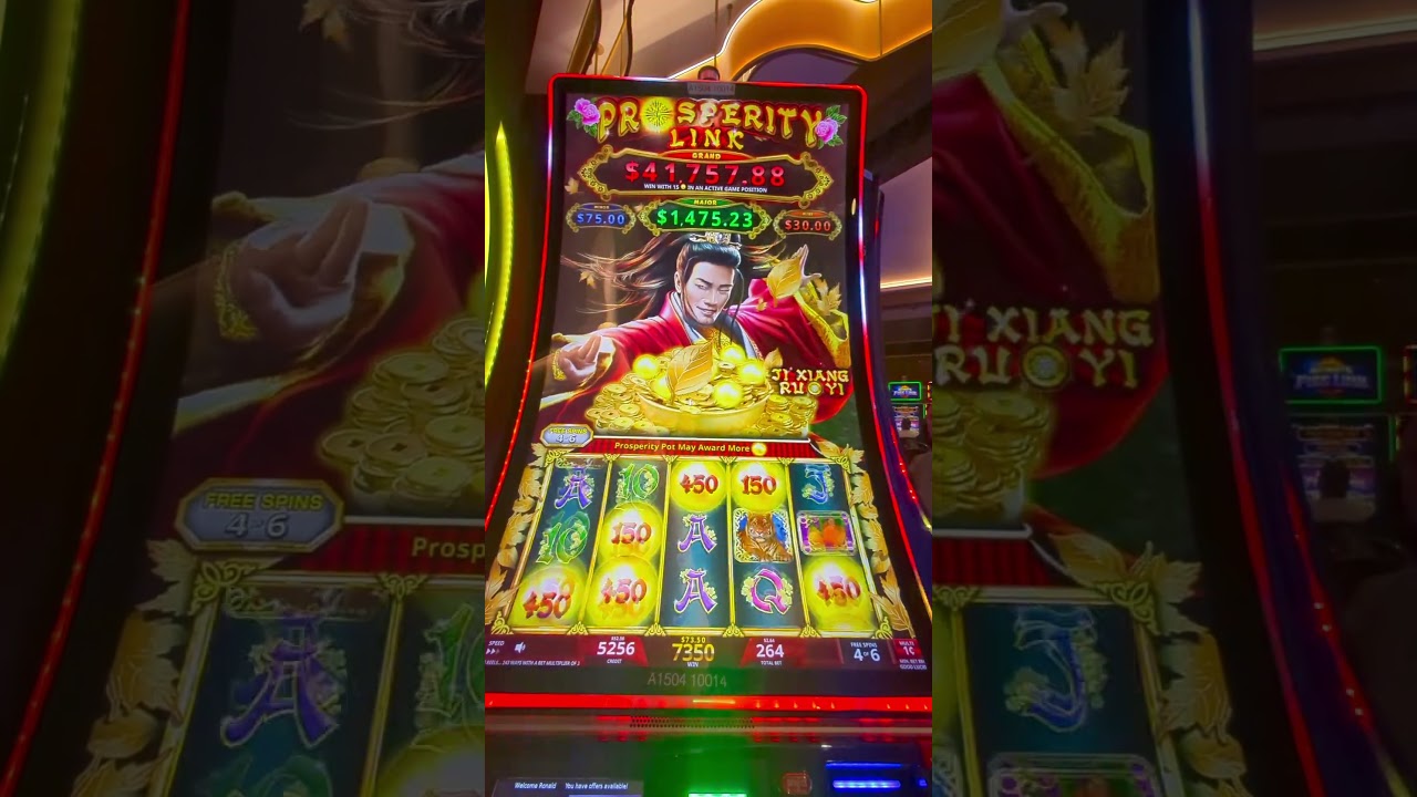 Prosperity Link 4 Feature Hit HUGE Wins & Bonus Jackpots | Live Tonight 8PM (Slots Gameplay) Video